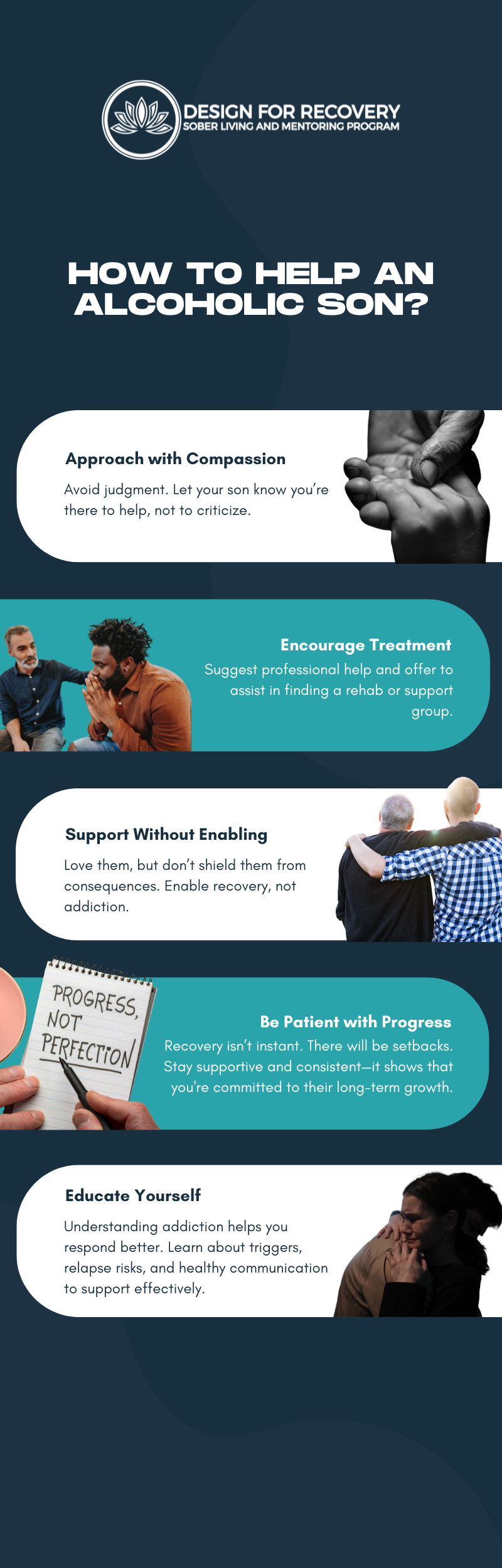 How to Help an Alcoholic Son