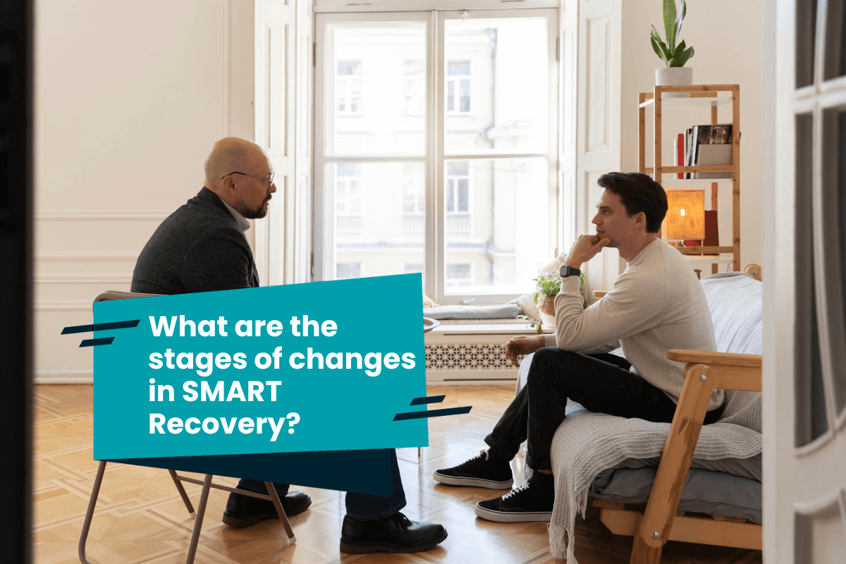 What are the stages of changes in SMART Recovery