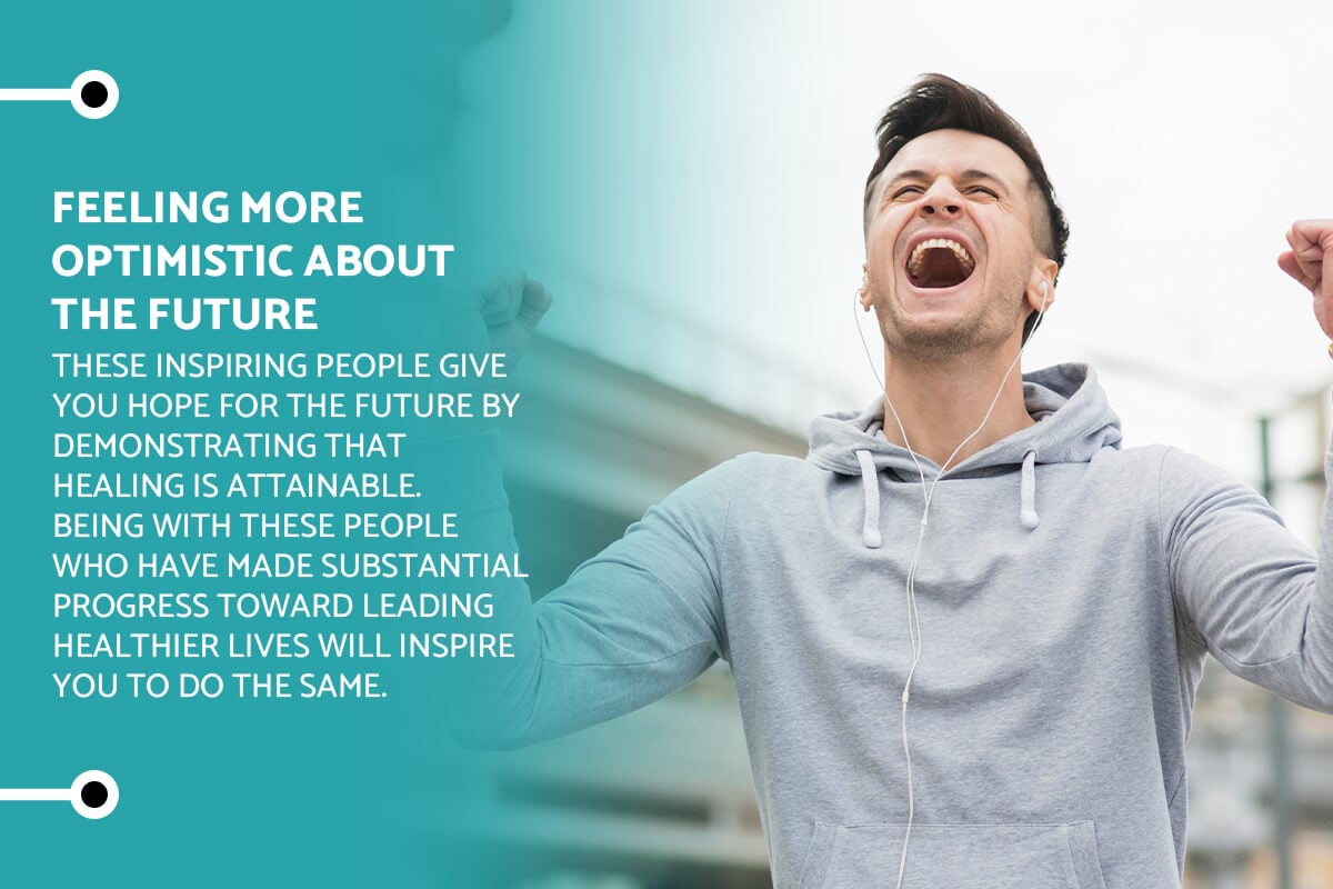 benefits of support groups feeling optimistic